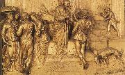 Lorenzo Ghiberti Isaac Sends Esau to Hunt oil painting on canvas